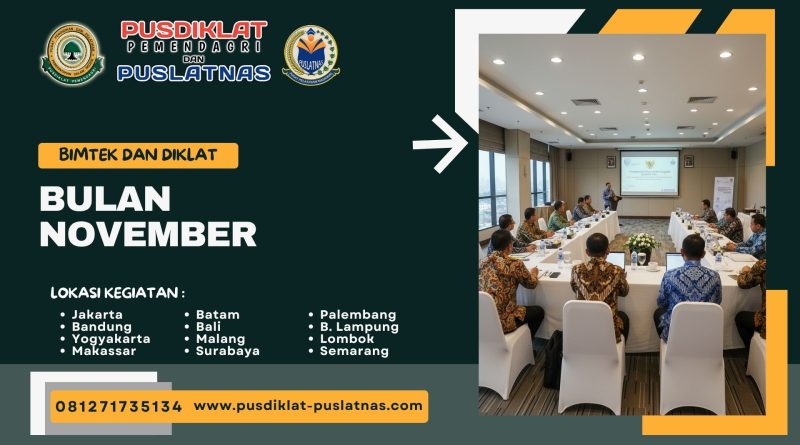 Bimtek & Diklat Bulan November