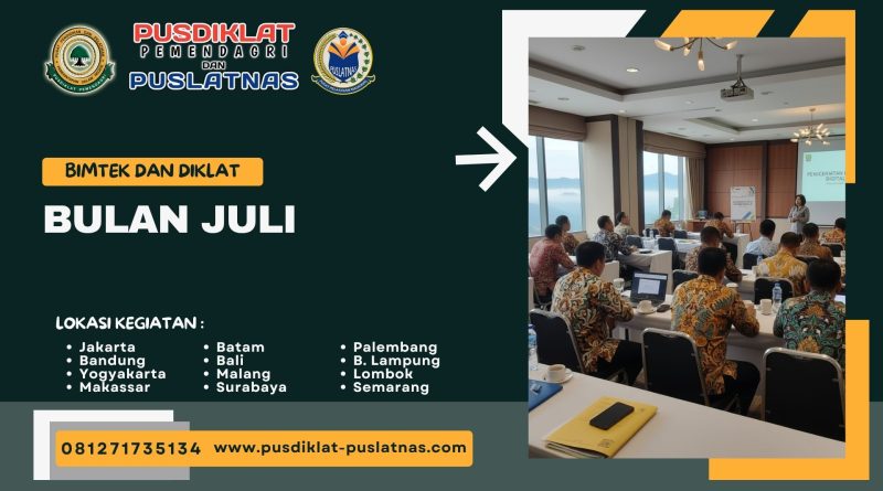 Bimtek & Diklat Bulan Juli