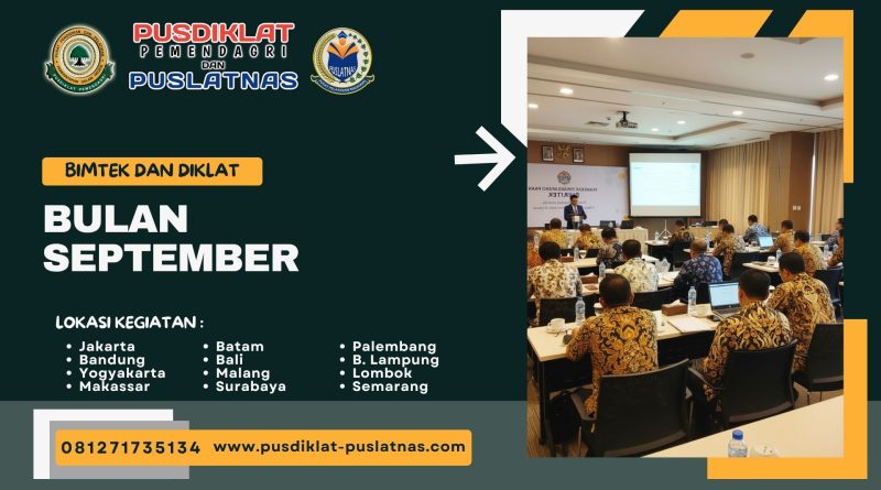 Bimtek & Diklat Bulan September